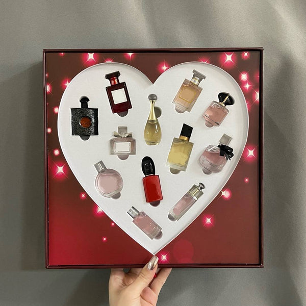 Deluxe Mini Perfume Set – Heart Edition - Mein Shop